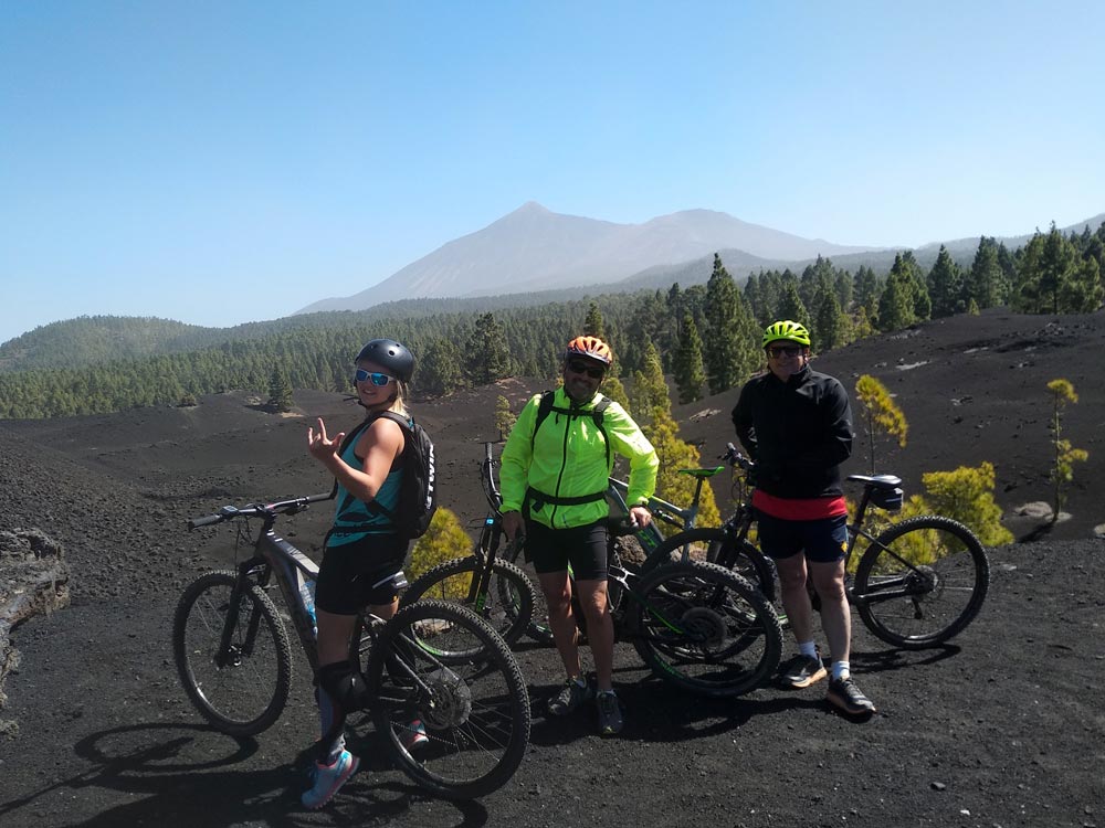 vtt electrique tenerife