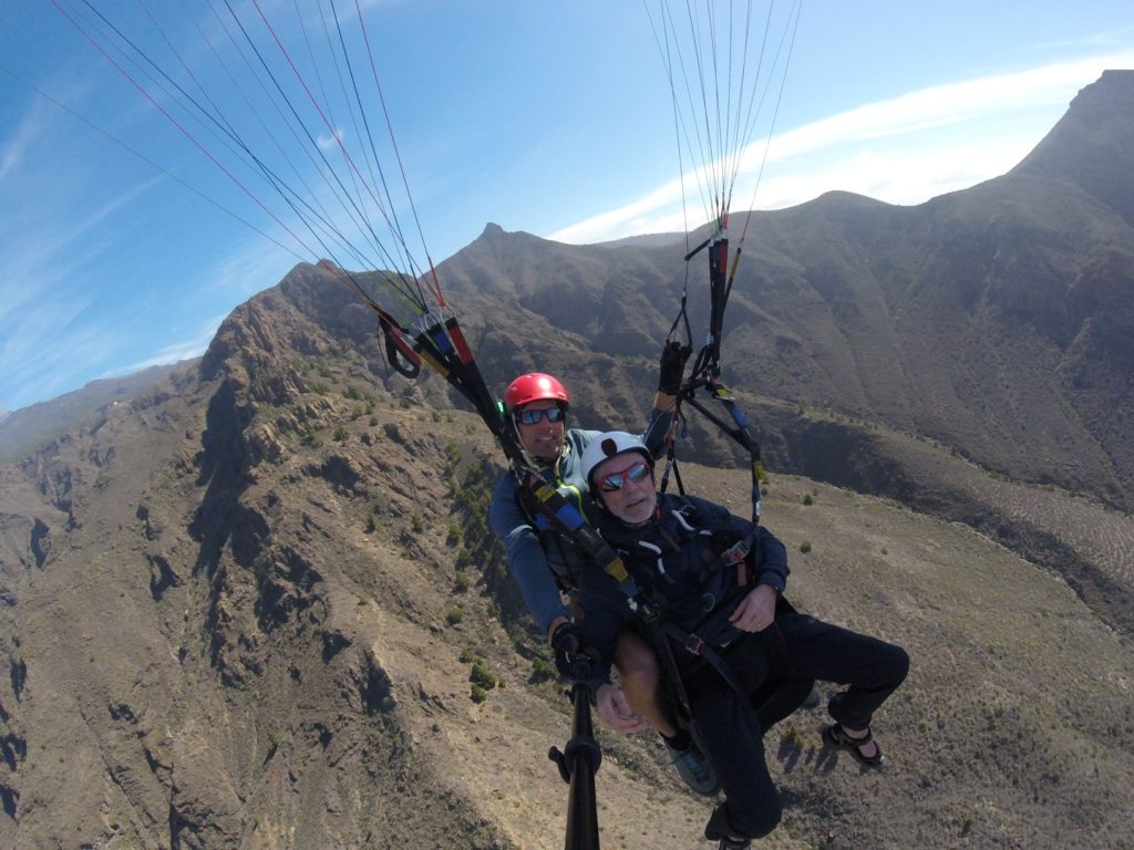 paragliding tenerife