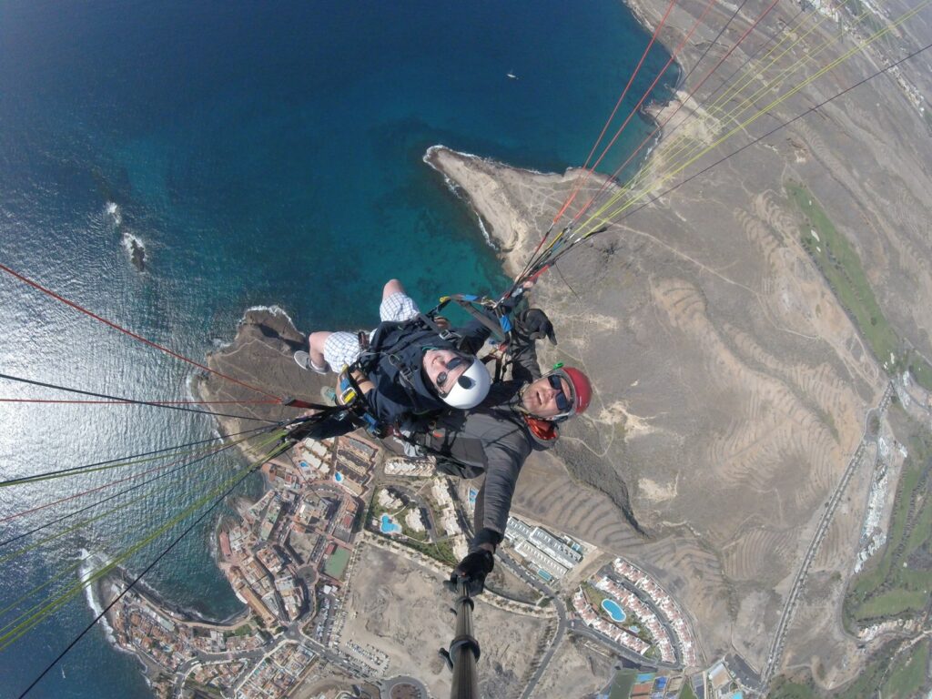 tandem parapente dans le sud